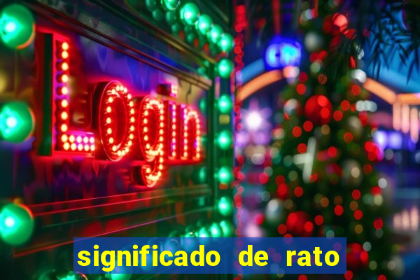 significado de rato na umbanda